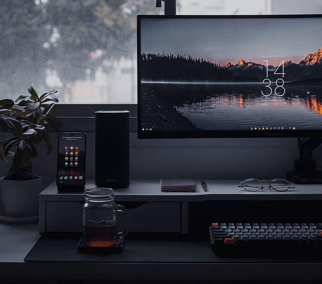 Desk Setups with minimal designs to increase your work from home productivity: Part 2 – Yanko Design